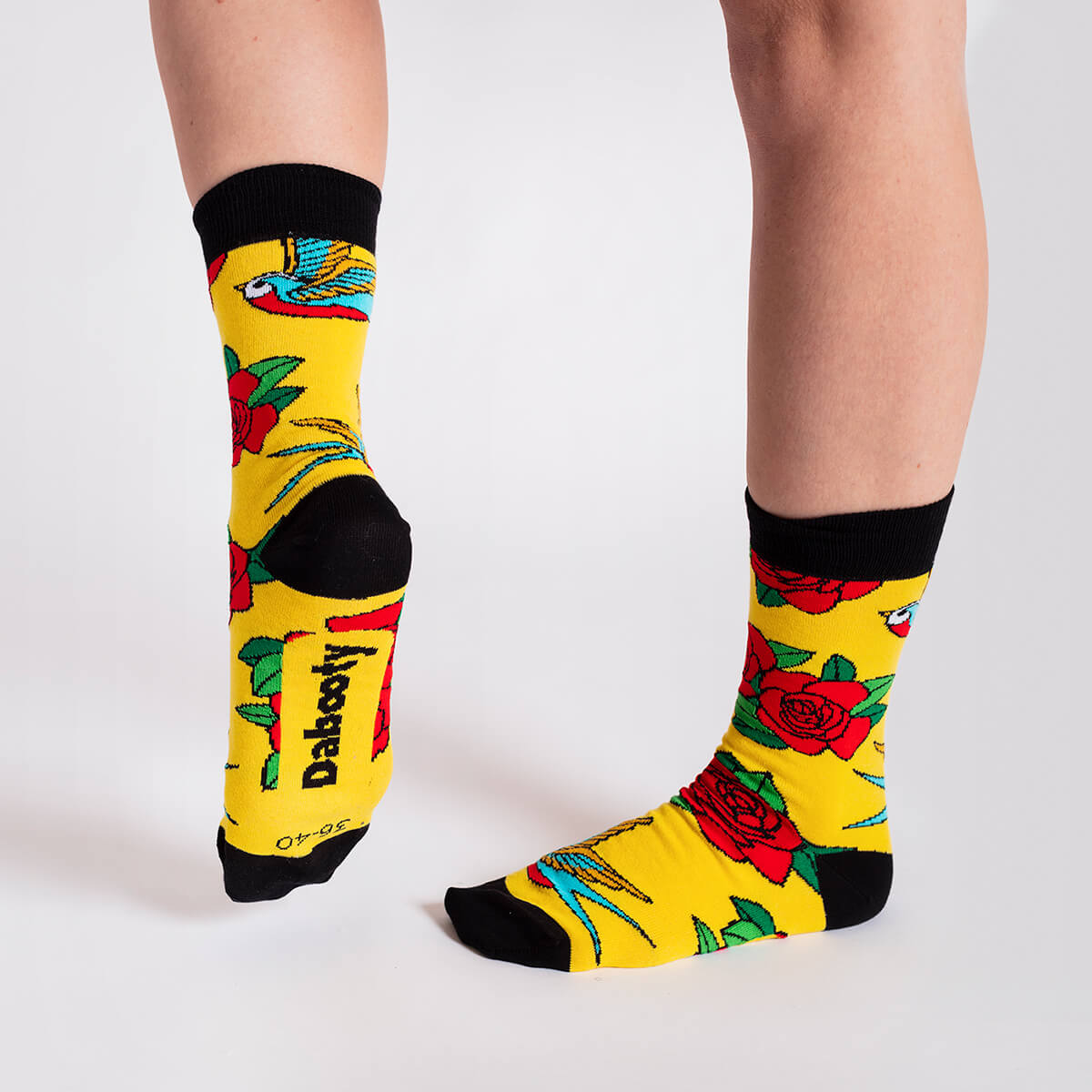 calcetines con diseño mujer