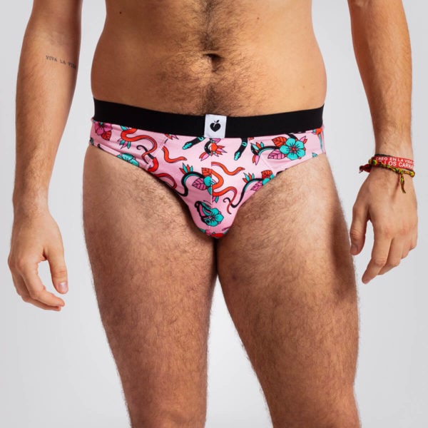 ropa interior slip hombre algodon ecologico