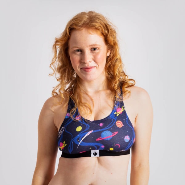 top deportivo algodon mujer estampado