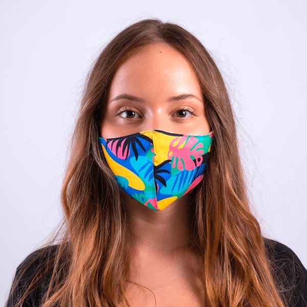 mascarilla homologada reutilizable dabooty ecowear tropical salvaje